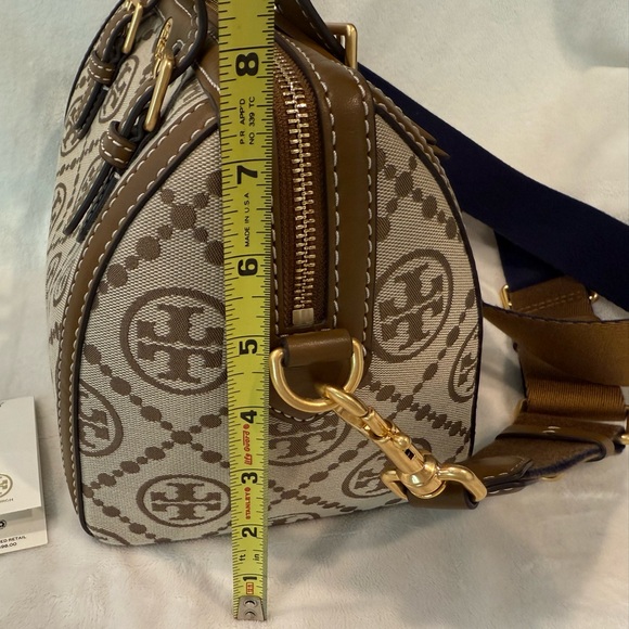 New,✨ T monogram jacquard duffle bag - Picture 16 of 16